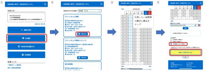 予約手順